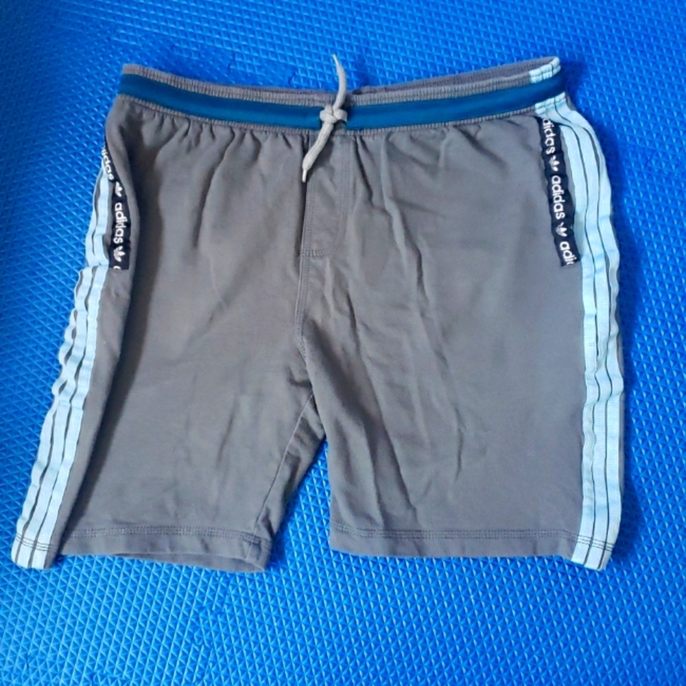 Adidas Large All Cotton Sweatpant Shorts